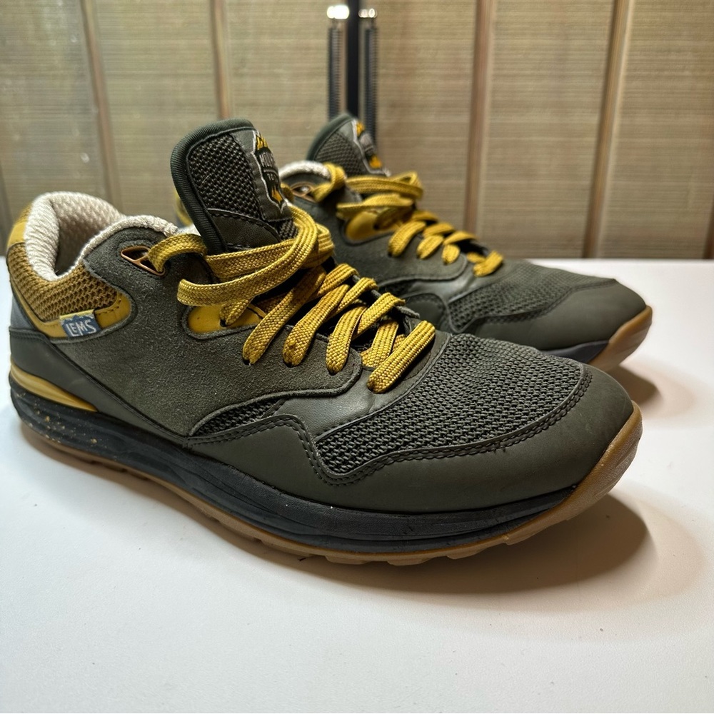 Lems Mens Trailhead Hiking Shoes Size 7.5 D Sage Green MountainSneakers LM180510